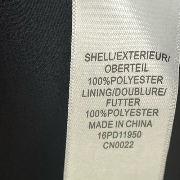 Adrianna Papell long sleeve floral print faux wrap dress, size 10 - Picture 5 of 8